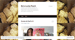 Desktop Screenshot of eataluckypeach.com